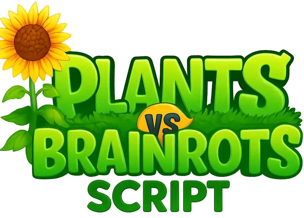 Plant Vs Brainrot Script Logo