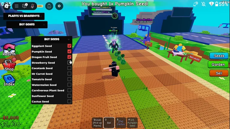 Plants Vs Brainrots Script Keyless